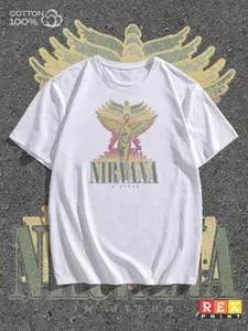 Футболка с принтом Nirvana