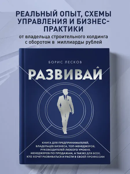 Эксмо Развивай. Книга для предпринимателей, владельцев бизнеса