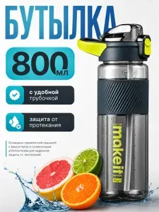 Бутылка для воды спортивная