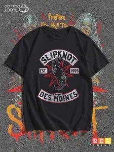 Футболка с принтом Slipknot