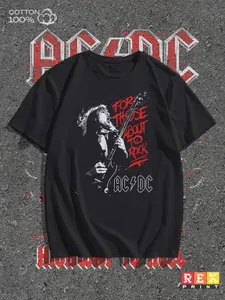 Футболка с принтом AC/DC