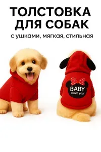 Толстовка для собак