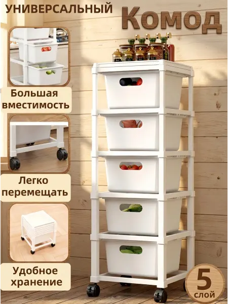 Комод пластиковый