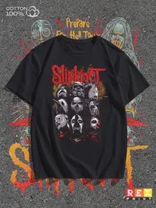 Футболка с принтом Slipknot
