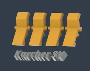 Защёлка паропылесоса Karcher SV