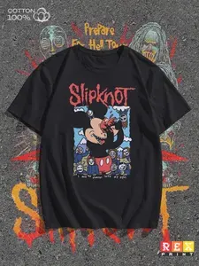 Футболка с принтом Slipknot