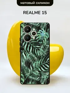 Чехол на Реалми 15 черный