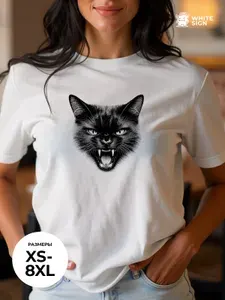Футболка White sign "Котяра"
