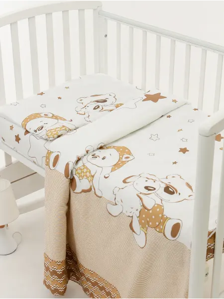 AllBaby Комплект постельного белья в детскую кроватку