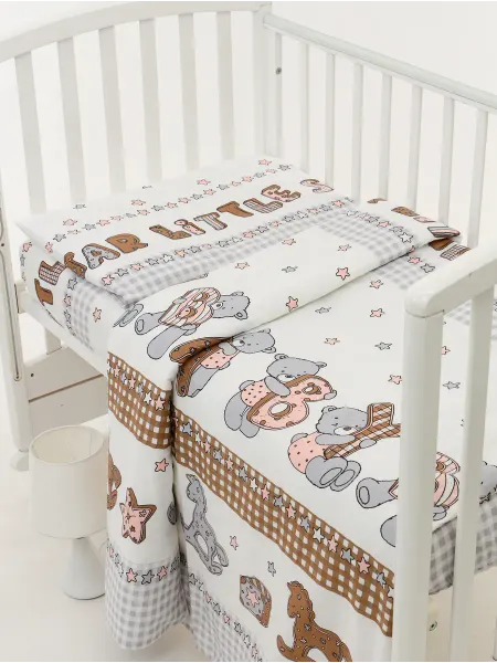 AllBaby Комплект постельного белья в детскую кроватку