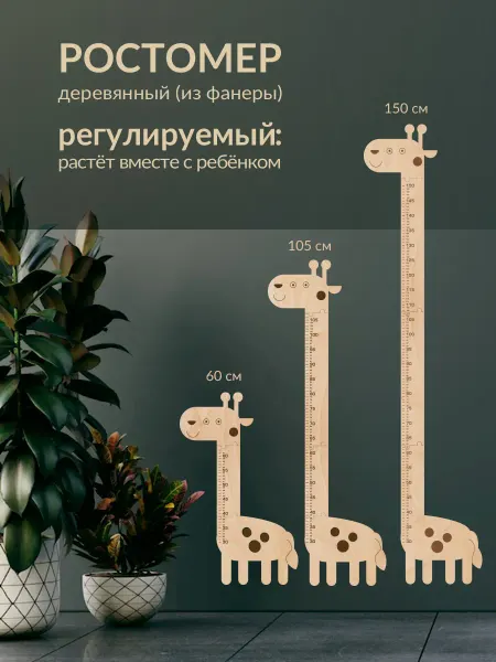 МиМиМи Детский ростомер