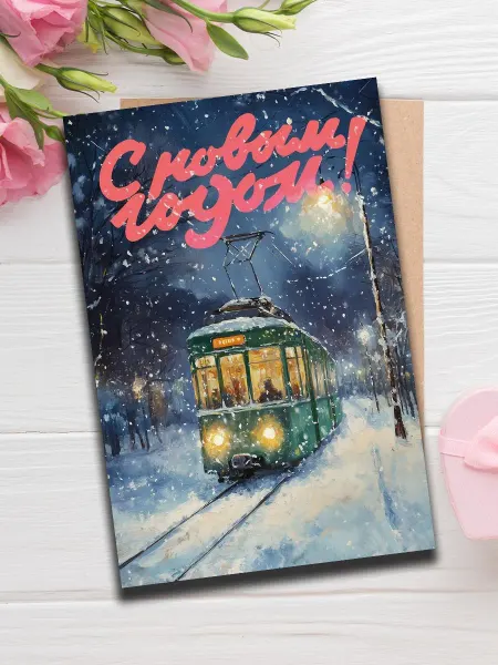 Woodguk Открытка ссср нг