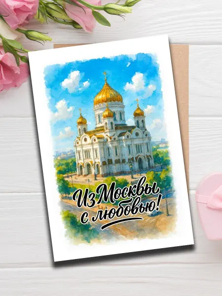 Woodguk Открытка Москва