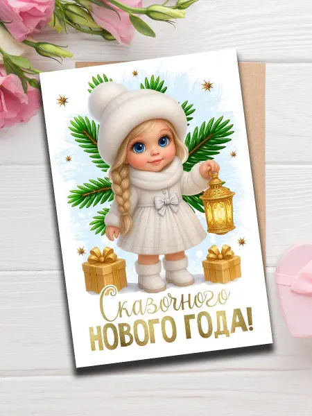 Woodguk Новогодняя открытка