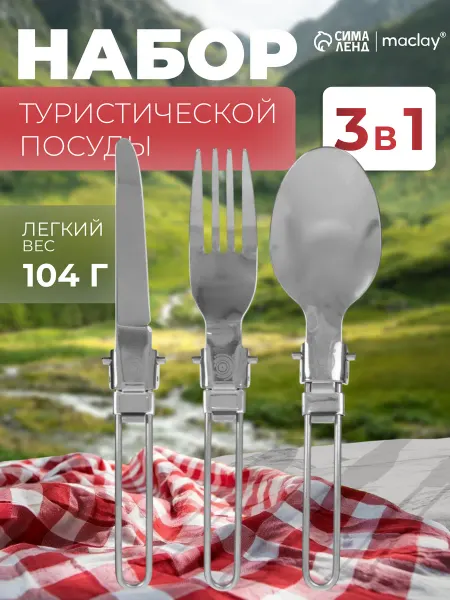 Сималенд Набор туристической посуды