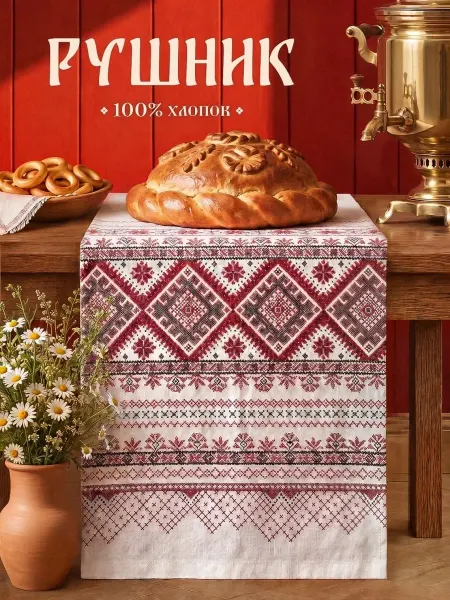 Рушник свадебный для каравая