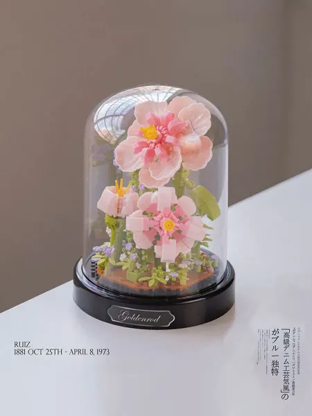 Конструктор 3D Цветы в Колбе