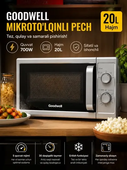 Микроволновая печь Goodwell