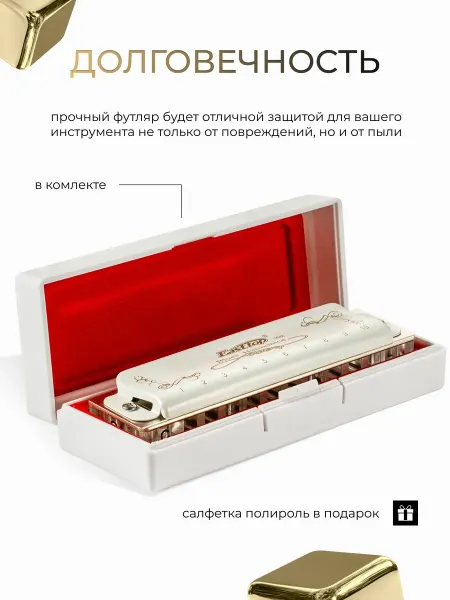 Губная гармошка профессиональная