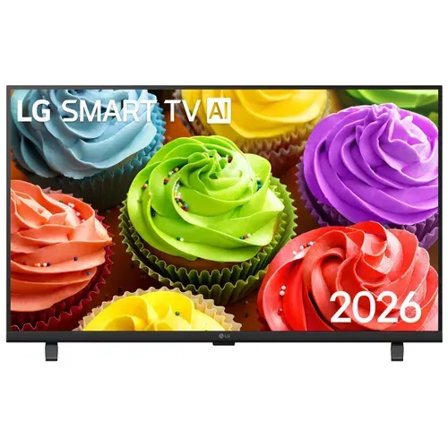 LG Телевизор 32″, черный, черный матовый