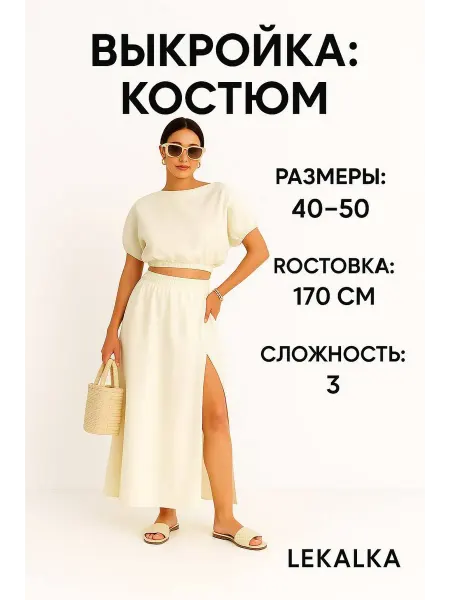 Выкройка Костюм женский