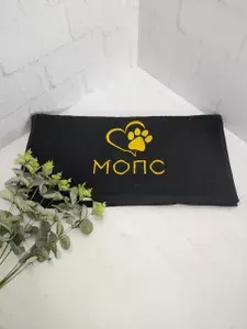 Полотенце для собаки Мопс