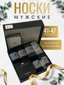 Носки мужские, 6 пар