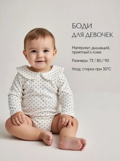 Боди для малышей, детский