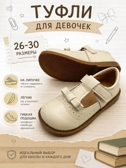 Туфли для девочек