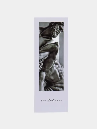 Бумажные закладки для книг, учебников, ежедневников "Скульптура", "Статуя", "Искусство"
