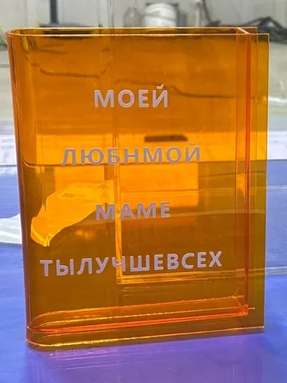 Вазы в форме книг, разных цветов, используются для хранения живых и сухих цветов