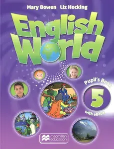 English World. Level 5. Pupils Book with eBook +CD / Учебник | Bowen Mary