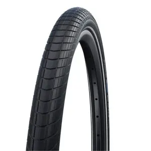 Покрышка 26x2.35 Schwalbe Big Apple Wire Perf. RaceGuard-4 780гр 11100299 Black+Reflex