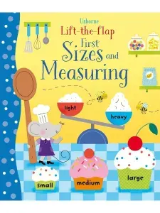Usborne Lift-the-Flap First Sizes and Measuring книга с окошками о размерах для малышей | Watson Hannah