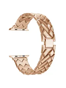Ремешок для Apple Watch 40/41/42 mm Caweon из нержавеющей стали DSG-83-38-RGLD Rose gold