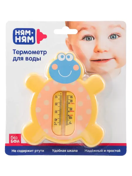 ANDFEAL KIDS Термометр для ванны Черепашка 0-46°C
