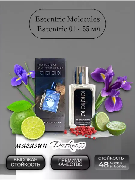 Духи Арабские стойкие Escentric Molecules Escentric 01 - 55мл