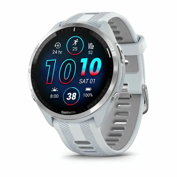 GARMIN Forerunner 965 Whitestone Titanium Bezel - Белые (010-02809-01)