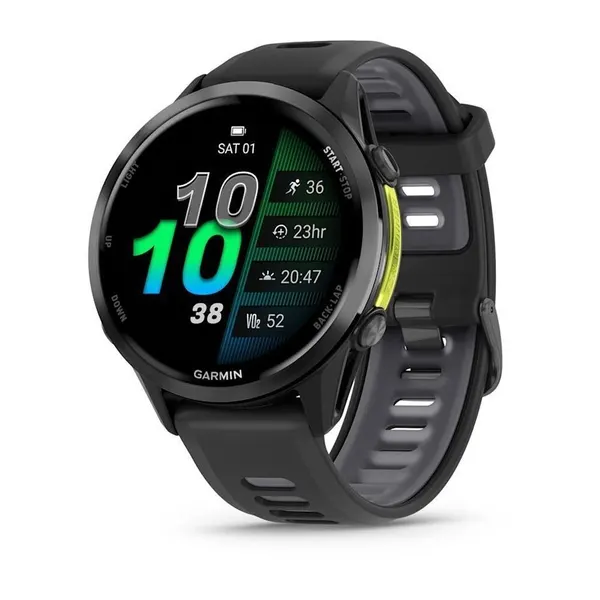 Умные часы Garmin Forerunner 970, Черный | Black (010-02969-10 | 010-02969-60) (Русский язык) (Карты России) Европа