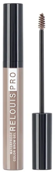 RELOUIS Гель для бровей оттеночный PRO WATERPROOF COLOR BROW GEL 02