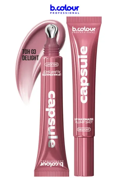 B.COLOUR PROFESSIONAL Блеск для губ бальзам увлажняющий CAPSULE 03 DELIGHT