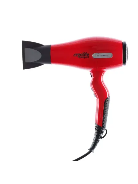 DEWAL Профессиональный фен для волос ErgoLife Compact 03-002 Red