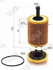 VAG (VW/Audi/Skoda/Seat) Фильтр масляный арт. 071115562C