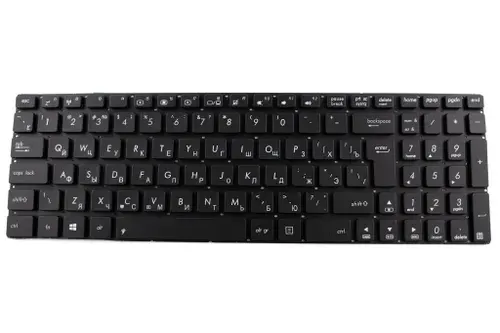 Клавиатура для Asus N56 N76 Вертикальный Enter p/n: NJ8, 9Z.N8BSQ.10R, 9Z.N8BBQ.G0R, 0KNB0-6120RU00