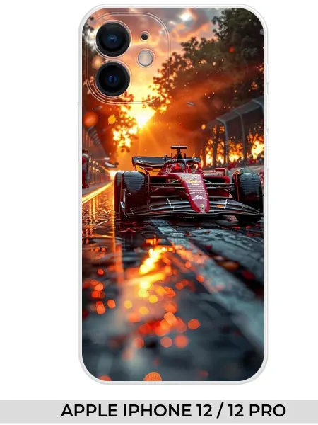 NOOTO Чехол на Apple iPhone 12 12 pro (для Айфон 12) формула 1