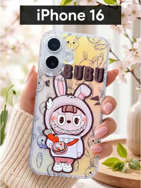 Orangeman Чехол на iphone 16 Labubu 1