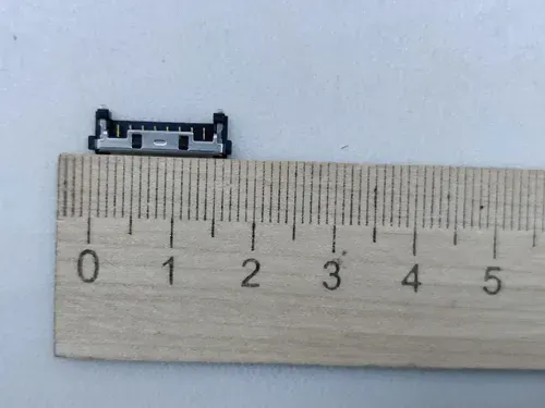 Разъем аккумулятора для ноутбуков ASUS 8 pin с шагом 1,5 mm, высота 2,3mm, длина 17mm