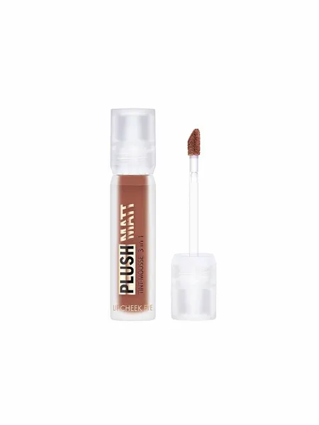 LUXVISAGE Тинт-мусс 3 в 1 для губ, щек и век PLUSH MATT тон 305