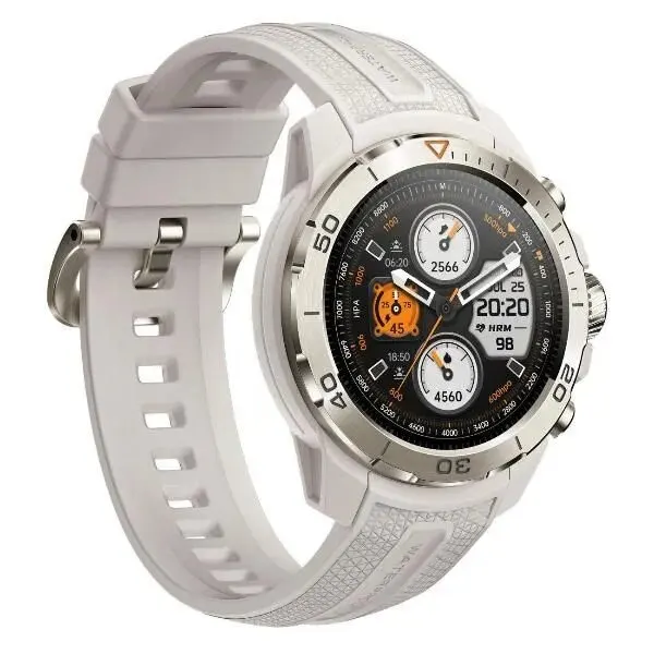 Умные часы mibro Смарт-часы Mibro Watch GS Explorer, 1.32" Amoled, пустынный белый 46 мм RU, белый