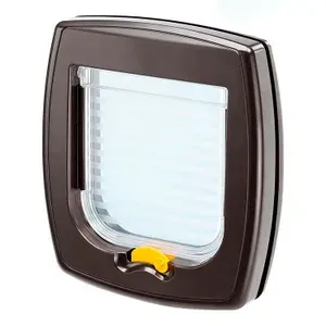 Дверь для кошек и собак Ferplast Swing 1 коричневая (модель: 72101012)